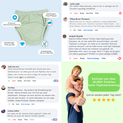 Töpfchentraining Unterwäsche