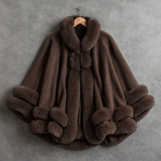 Fur Cape Jacket