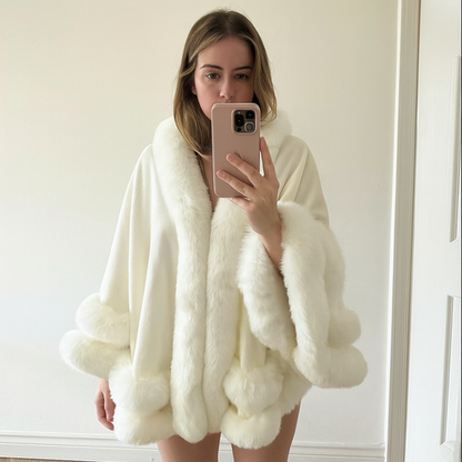 Fur Cape Jacket